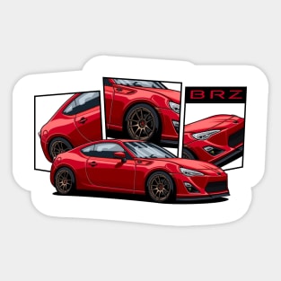 BRZ, JDM Sticker